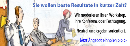 Gleich Moderationsangebot einholen.